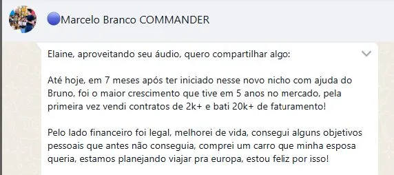 Depoimento Marcelo Branco